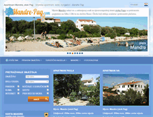 Tablet Screenshot of mandre-pag.com